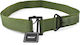 Business-Stoffgürtel 125×3,8cm Metallclip & Klettverschluss Mcan W1 - Khaki