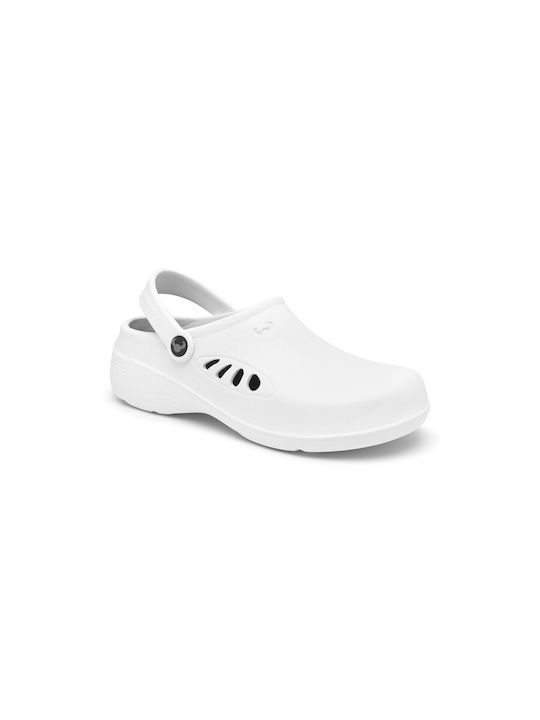 Suecos Anatomic Clogs White