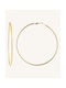 StanStefan Earrings Hoops made of Steel Gold Plated