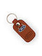 Keychain Leather Brown