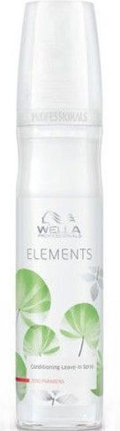 Wella Elements Renewing Balsam Fără Clătire pentru Descurcare Ușoară, Anti-încrețire și Revitalizare 150 ml