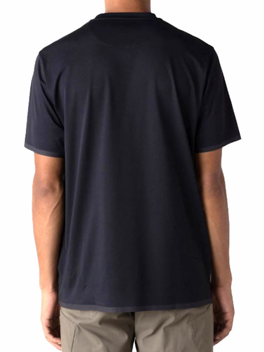686 Ανδρικό Αθλητικό T-shirt Κοντομάνικο Μαύρο