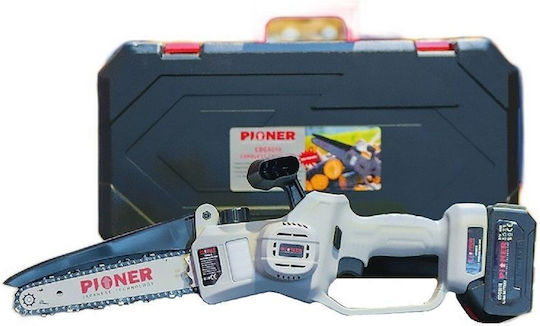Pioner Κλαδευτικό Αλυσοπρίονο Μπαταρίας Brushless 2.1kg με Λάμα 20cm