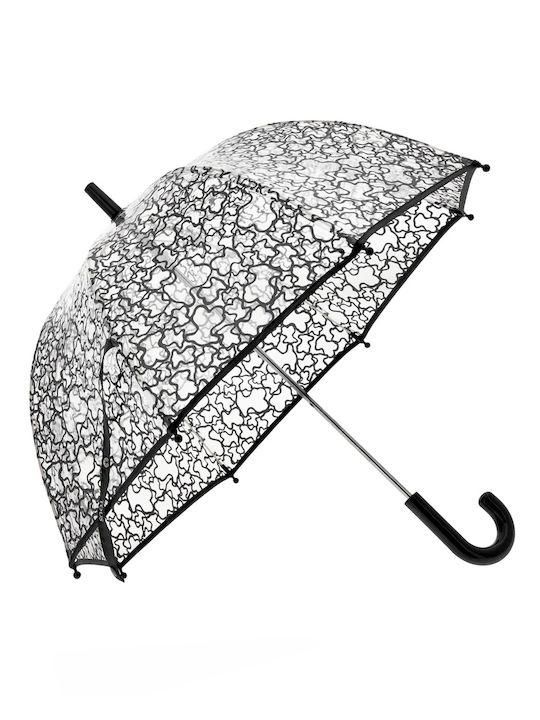 Tous Kaos Regenschirm Kompakt Schwarz