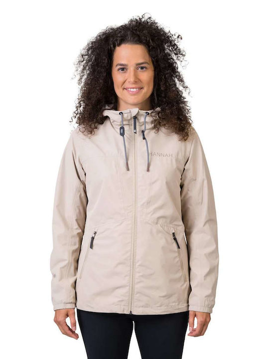 Hannah Women's Short Lifestyle Jacket for Winter Tabac Brownc Brown