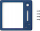 Glorious Gmmk Numpad Top Frame Navy Blue Glo-acc-np-tf-nb