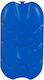 Gel-Eispack Oval 1L Abmessungen 25x14x4,2cm Blau