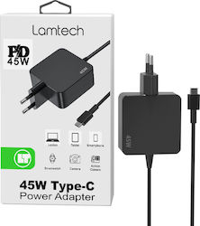 Lamtech LAM113430 45W USB-C με Καλώδιο Τροφοδοσίας