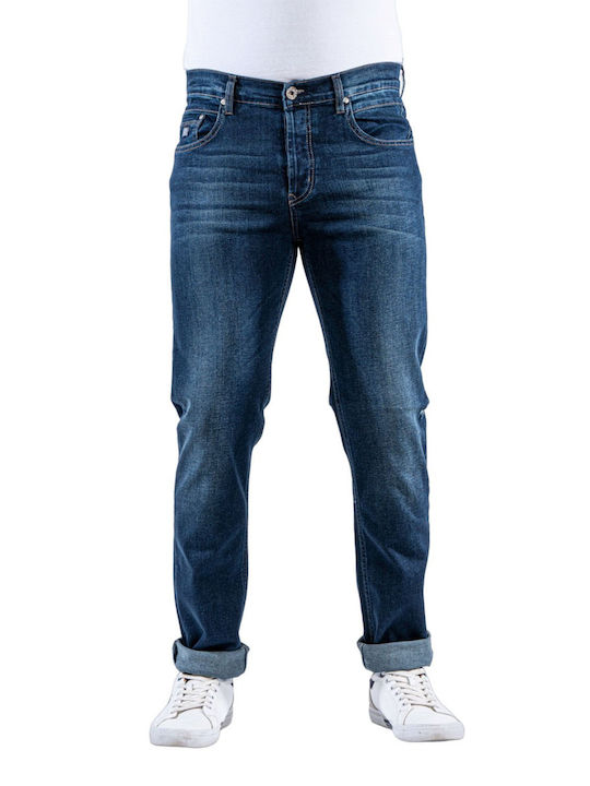 Cabell Jeans Ανδρικό Παντελόνι Τζιν σε Slim Εφαρμογή Σκούρο