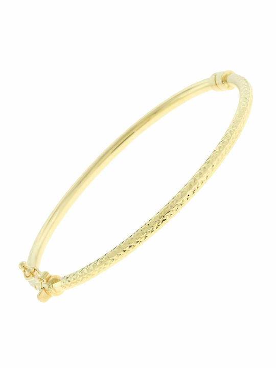 Damen Armband Handschellen aus Gold 14K