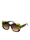 Just Cavalli Women's Sunglasses with Brown Tartaruga Plastic Frame and Brown Gradient Lens SJC085 0V34