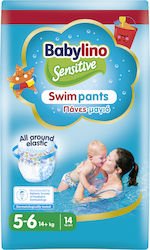 Babylino Swim Pants № 5+ за 14+kgkg 14бр Babylino Swim Pants № 5+ за 14+kgkg 14бр