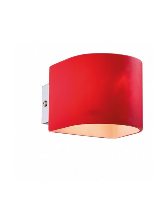 Ideal Lux Puzzle Ap1 Modern Leuchte Wand mit Fassung G9 Rot