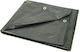 Geko Waterproof Tarpaulin 120gr/m² 6x5m. Light Type Gray