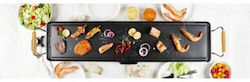 Domo Teppanyaki mit einstellbarem Thermostat 1800W 90x22cm