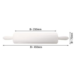 GGM Gastro Placă de rulare din plastic pentru bucătărie 1pcs 1pcs