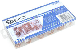 Geko Σετ Κασετίνα με Ροδέλες 95τμχ