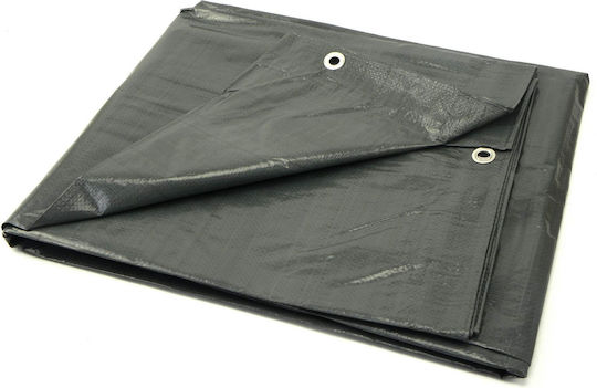 Geko Waterproof Tarpaulin 120gr/m² 10x8m. Light Type Gray