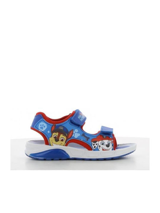 Nickelodeon Kinder Sandalen mit Klettverschluss & Lichtern Blau