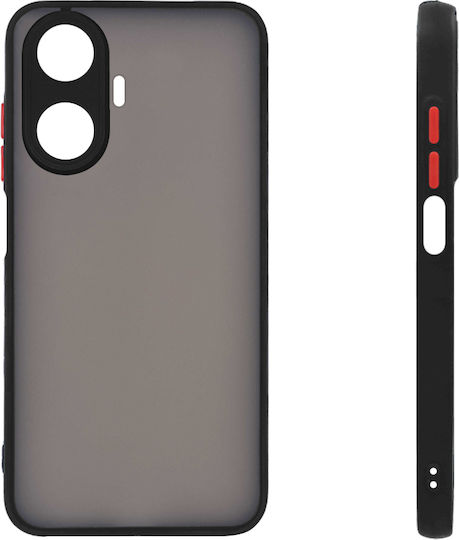 Sonique Color Button Bumper Silicon / Plastic Negru (Realme C55)