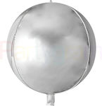 18" Balloon Silver Balloon 4d