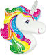 24 "Curcubeu Unicorn Rainbow cap balon