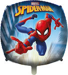 Balloon Spiderman Square White 45cm