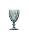 Marva Glass Set for White Wine made of Glass in Gray Color Stacked 230ml 6pcs