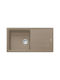 Franke Basis Bfg 611-97 1140564408 Drop-In Sink Synthetic Granite W97xD50cm Oyster