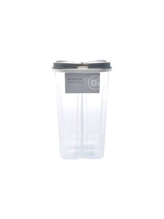 Excellent Houseware Vaza pentru paste cu capac Sticlă Transparent 2450ml