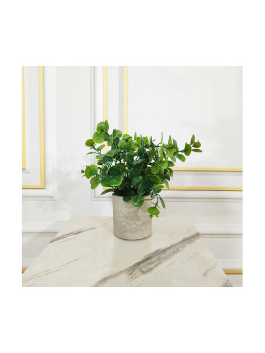Artificial Plant in Small Pot Green 25cm Home & Camp