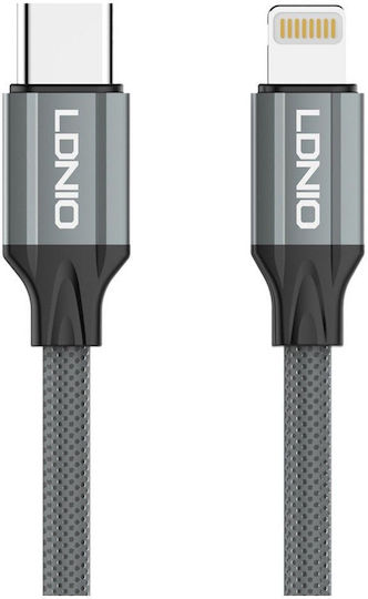 Ldnio USB-C zu Lightning Kabel 30W Schwarz 1m (LC441)