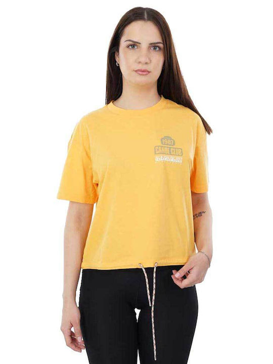 Napapijri Women's T-shirt Yellow