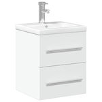 vidaXL Ντουλάπι Bench with sink L41xW38.5xH48cm White