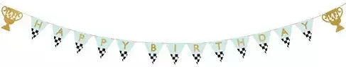PartyDeco Happy Birthday Γιρλάντα για Party 250εκ.
