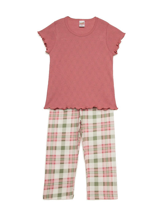 Minerva Kids Pyjamas Summer Cotton Azalea