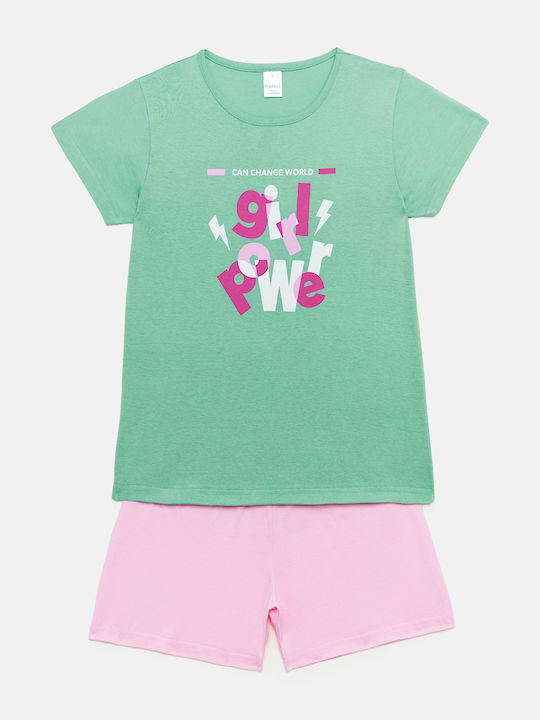 Eleten Kids' Pajamas Summer Turquoise