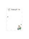 Magnetic Sticker Refrigerator To Do List Tasks Reminder Drawing Coloring 21 X 29.7 Cm White Animal On Bike Original Deals