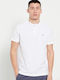 Funky Buddha Men's Short Sleeve Blouse Polo White