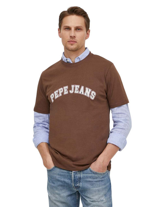 Pepe Jeans T-shirt Brown