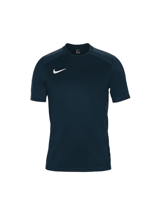 Nike Herren Shirt Kurzarm Dri-Fit Marineblau
