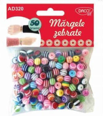 Daco Kunststoff Perle & Paillette 8mm 50gr