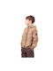 Hashtag Kids Casual Jacket Windproof with Hood Brown