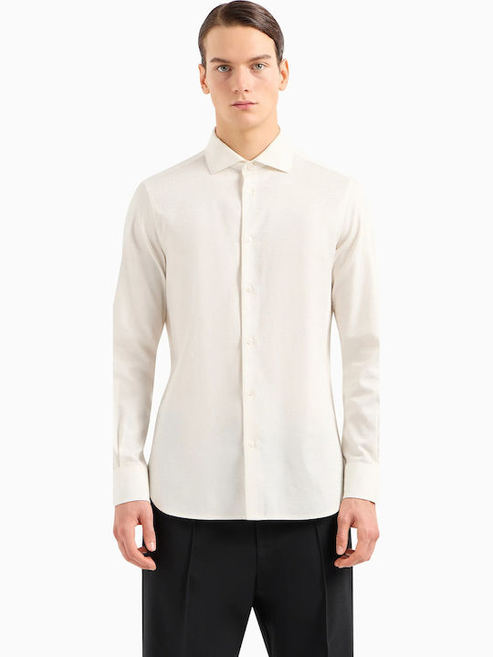 Emporio Armani Hemd Ecru