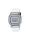 Casio Γυναικείο Ρολόι 38mm Μπαταρίας σε Λευκό Χρώμα