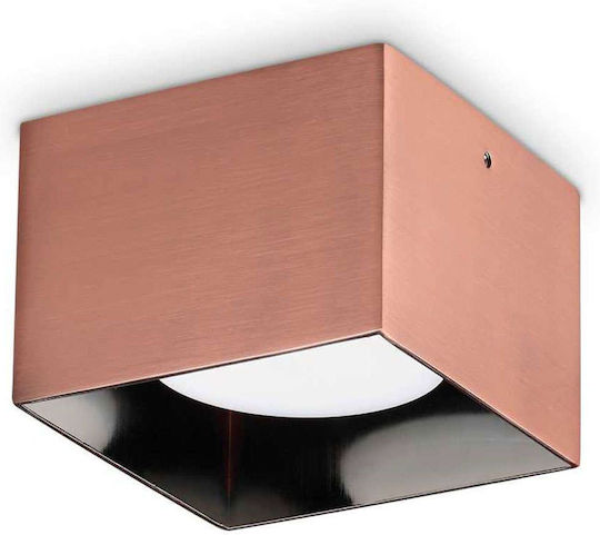 Ideal Lux Einzel LED Spot in Kupfer Farbe