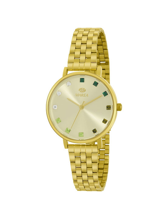 Marea Watch with Gold Metal Bracelet