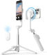 Elago Selfie Stick Cell Phone Tripod with Bluetooth White