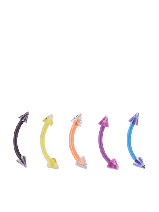 Sequoia Piercing Piercing Steel Earrings Vanana I-01076 1.2*8*3*3 5 Pieces