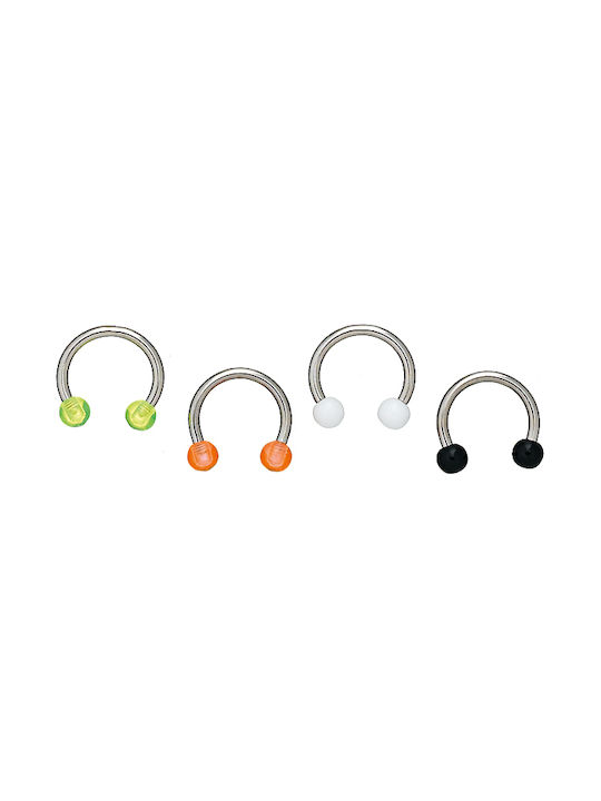 Sequoia Piercing Piercing Stahl Septum I-01051 1.2*8*3*3 Set 4 Stück Sequoia Piercing Piercing Stahl Septum I-01051 1.2*8*3*3 Set 4 Stück